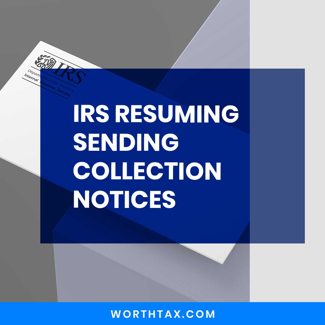 Sending Collection Notices Resumed