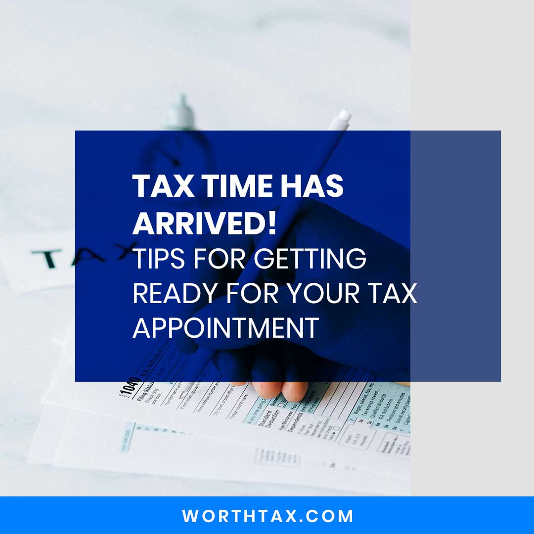 Tax Time Has Arrived