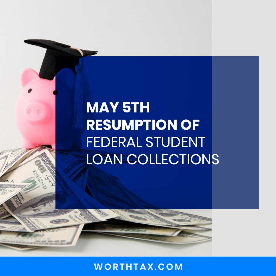 May 5th Resumption of Federal Student Loan Collections